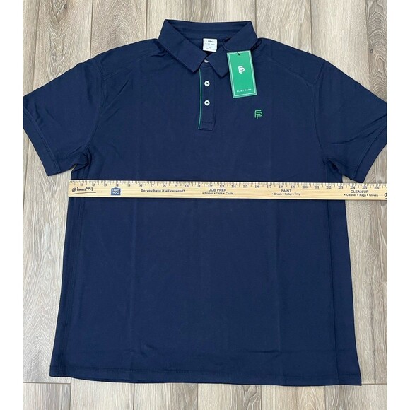 Flint Park Navy Blue Short Sleeve Match Polo Mens XL NWT Golf/Tennis/Pickleball - Picture 10 of 10